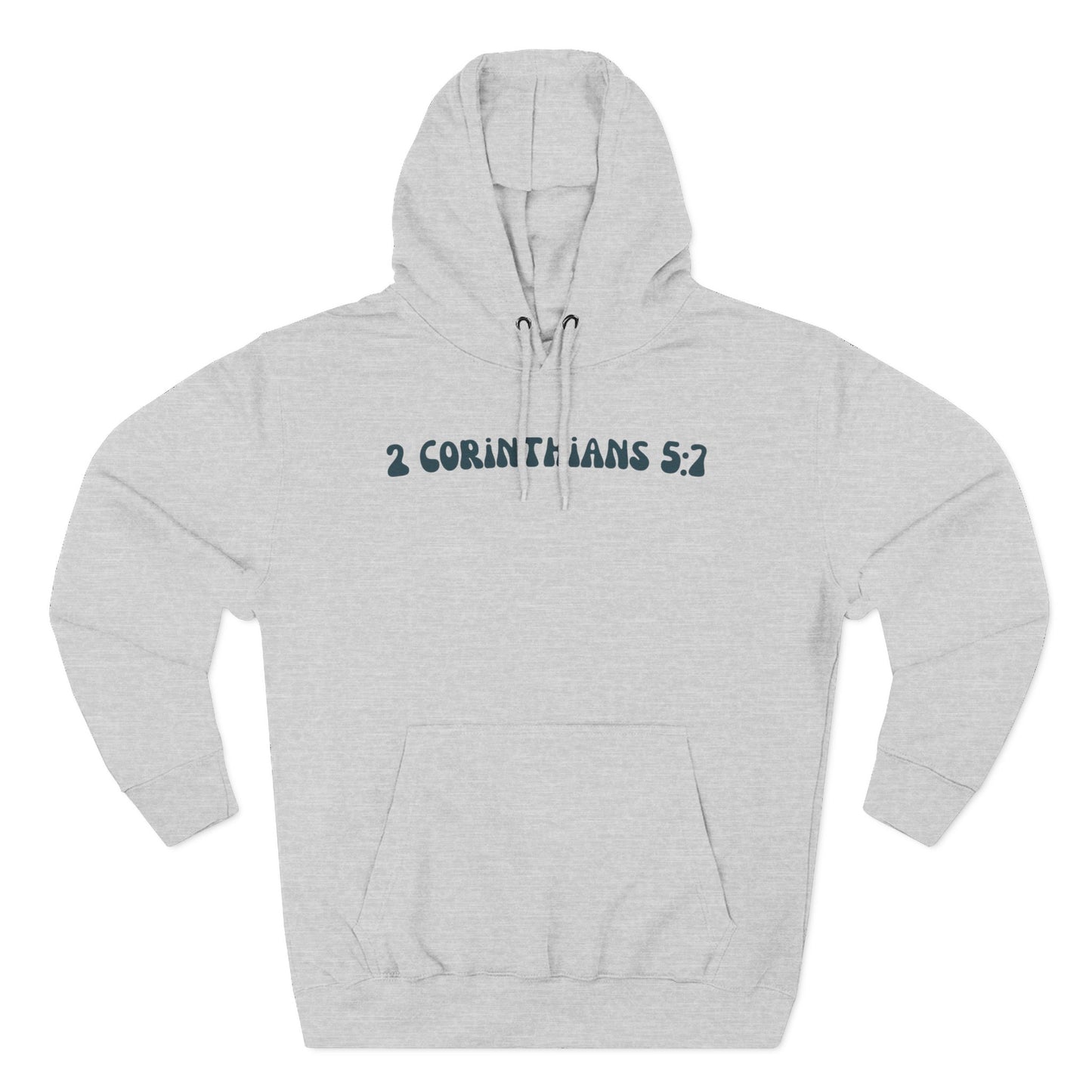 Unisex 2 Corinthians 5:7 Hoodie (Dark Colored)