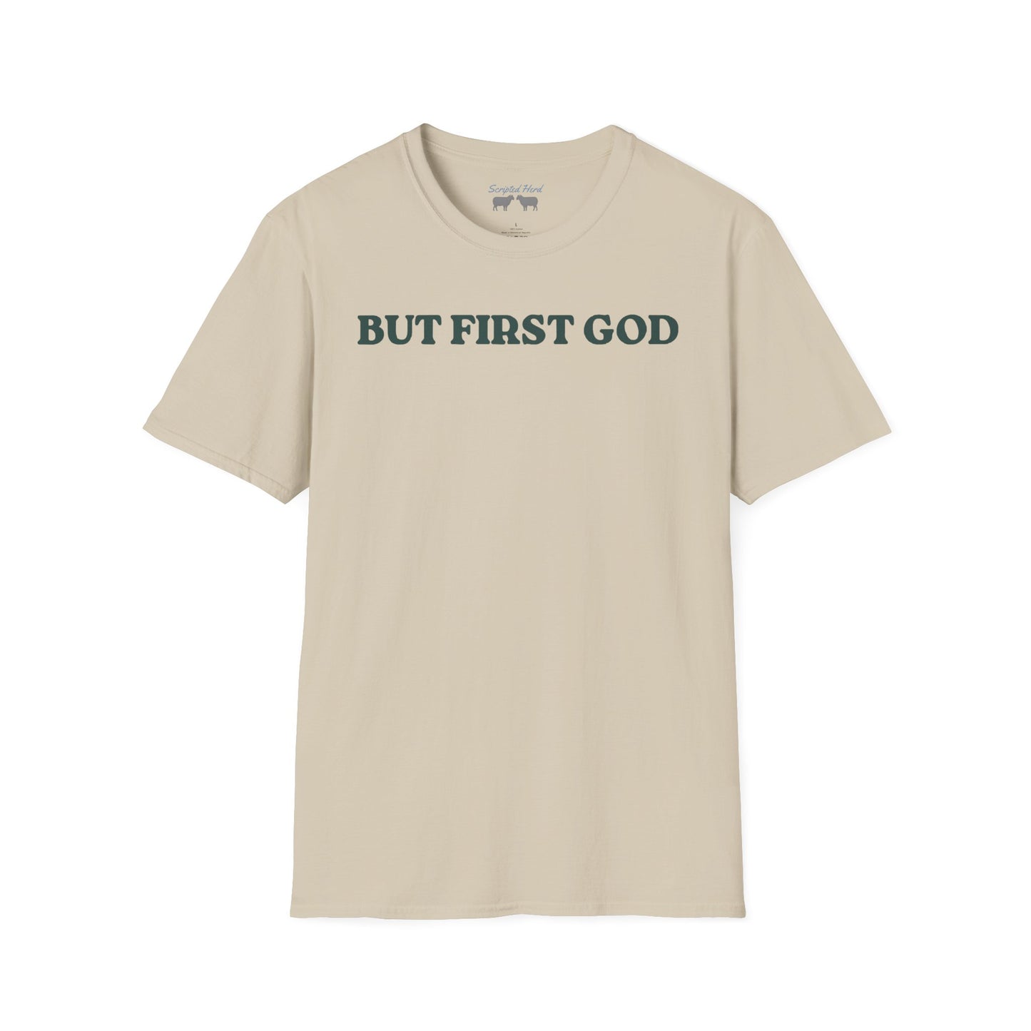 "But First God" | Collisions 3:2 Unisex Tee