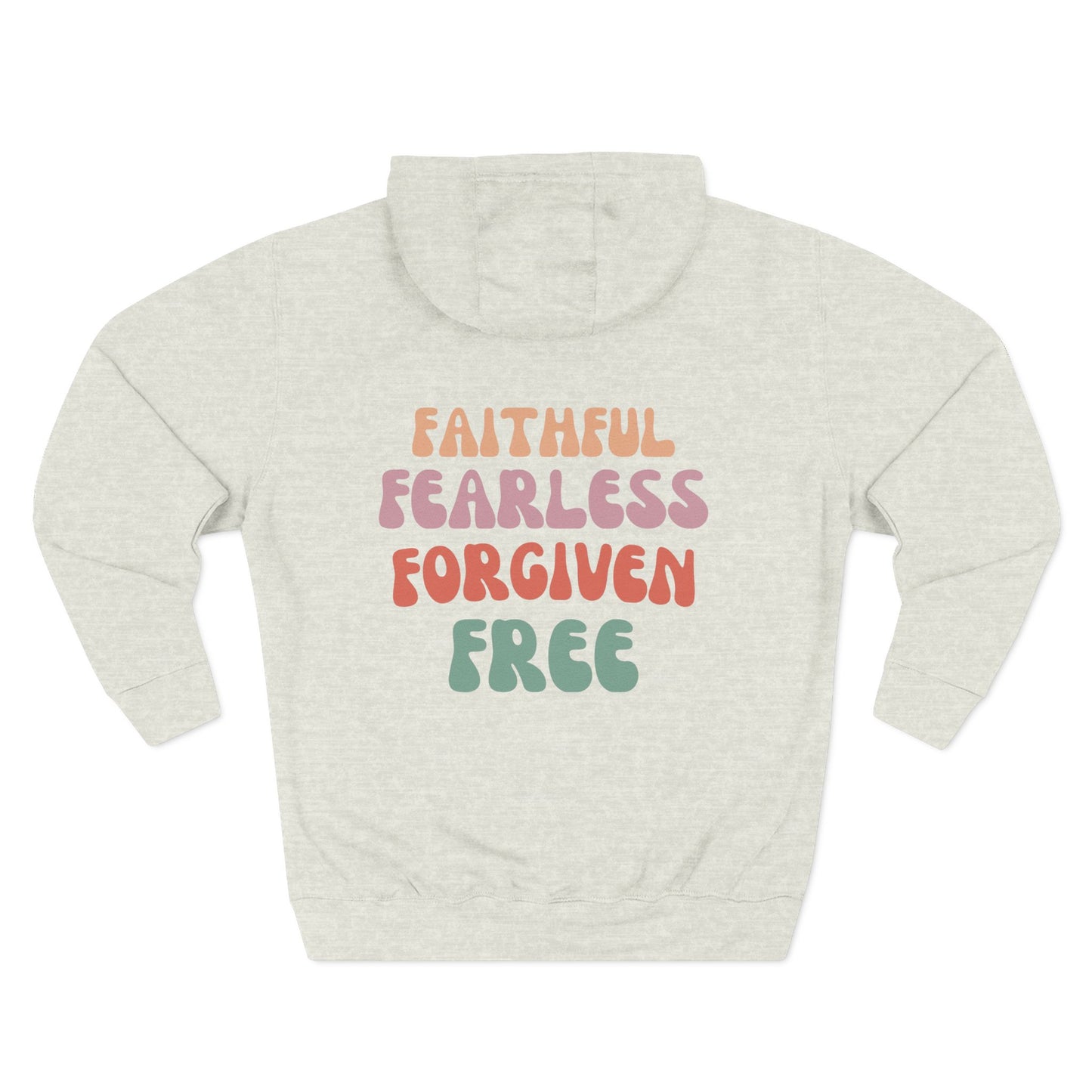 Unisex 2 Corinthians 5:7 Hoodie (Light Colored)