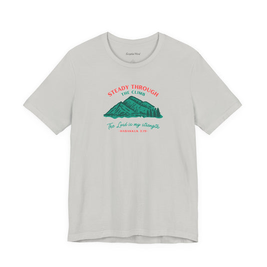 Steady Through the Climb | Women's Tee