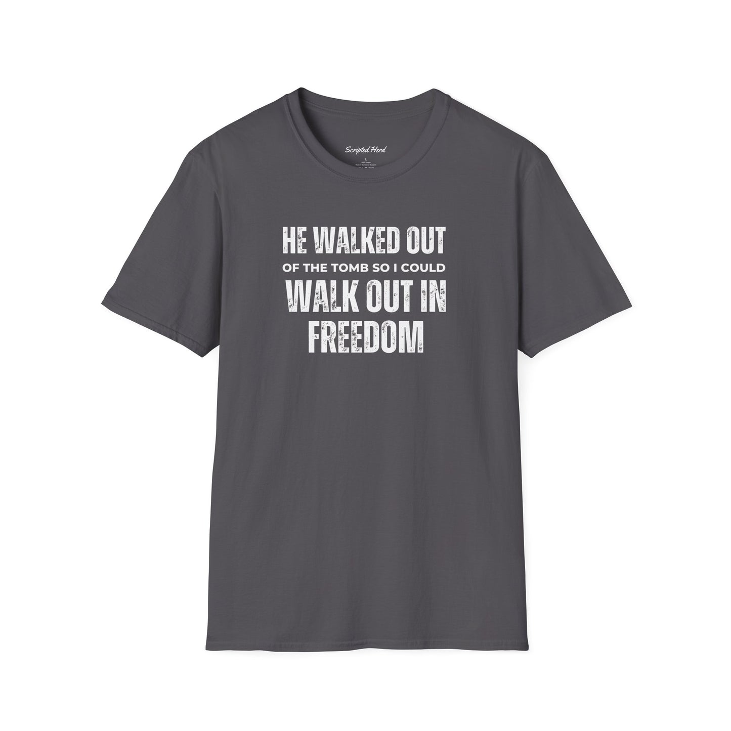 He Walked Out Men's Tee