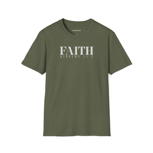 FAITH | Hebrews 11:3 Unisex Tee