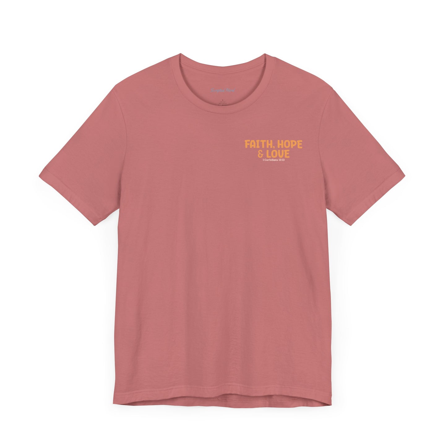 Women's Faith, Hope & Love Tee