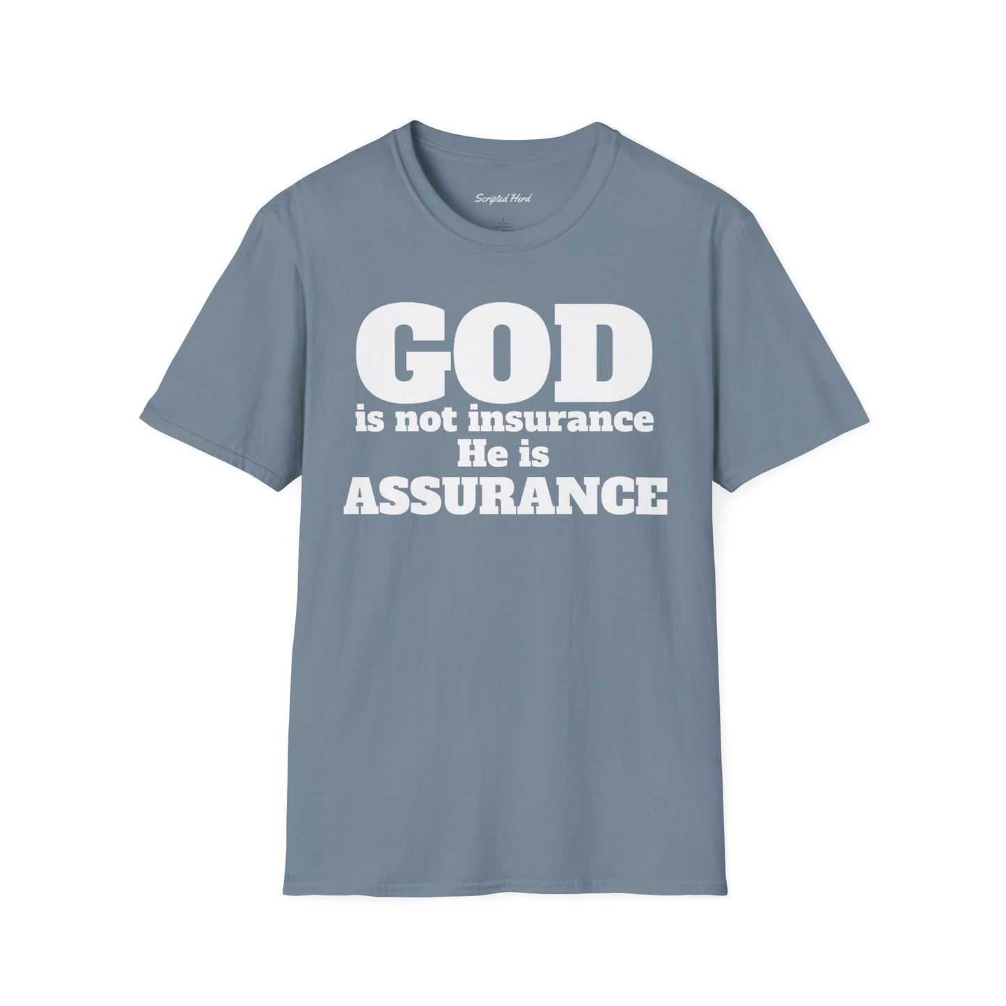 God Is Not Insurance Men's T-shirt