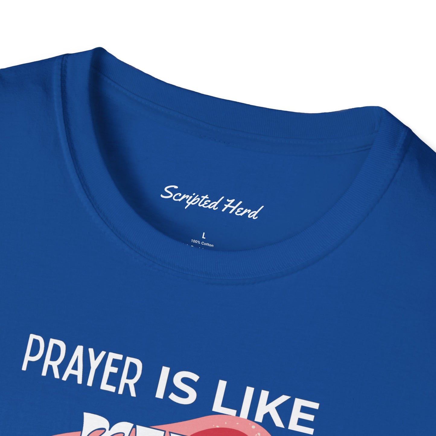 "Prayer Is Meat Tenderizer" Unisex Tee