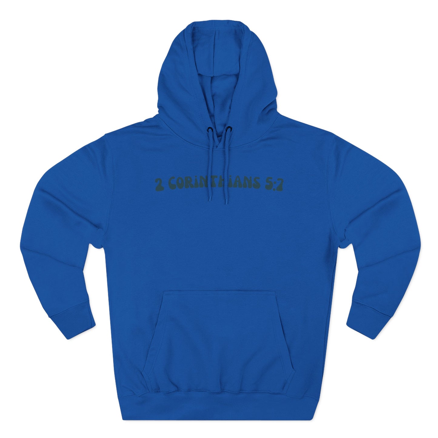 Unisex 2 Corinthians 5:7 Hoodie (Dark Colored)