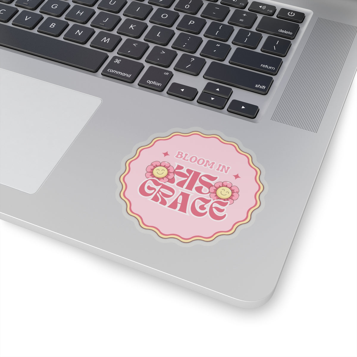 Bloom in His Grace Sticker