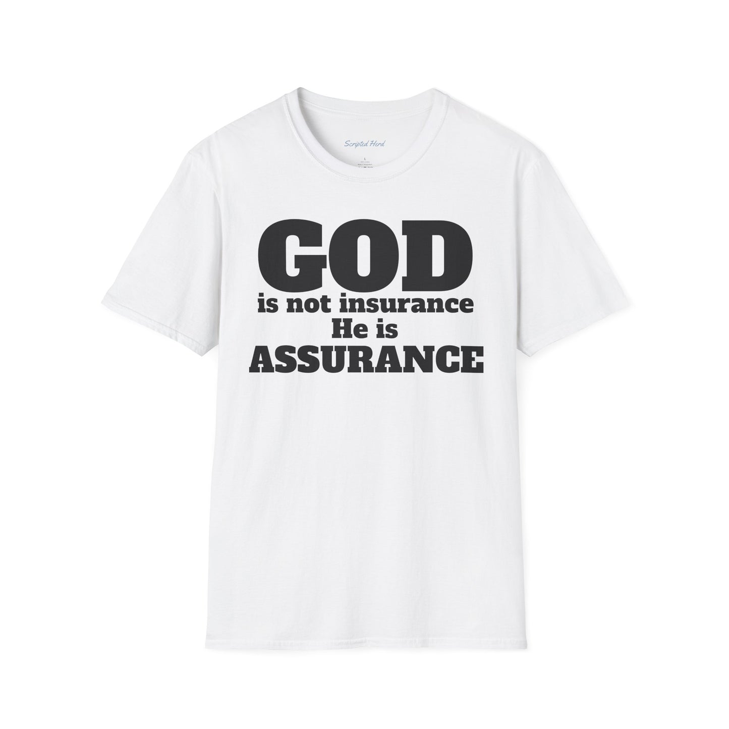 God Is Not Insurance Men's T-shirt