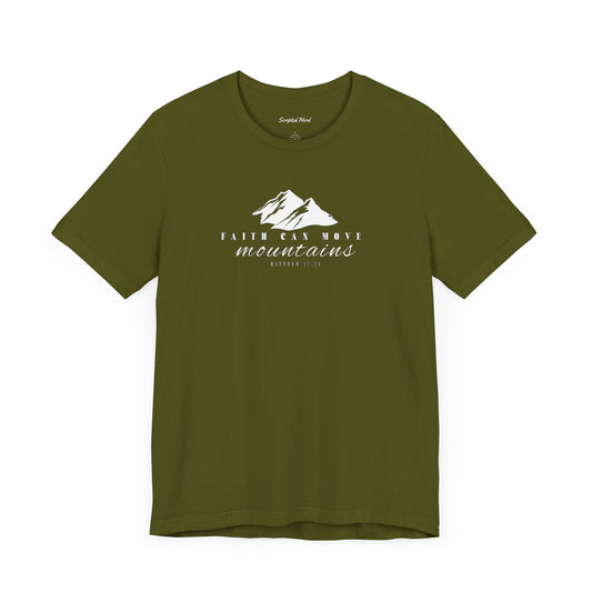Faith Moves Mountains Women's Tee