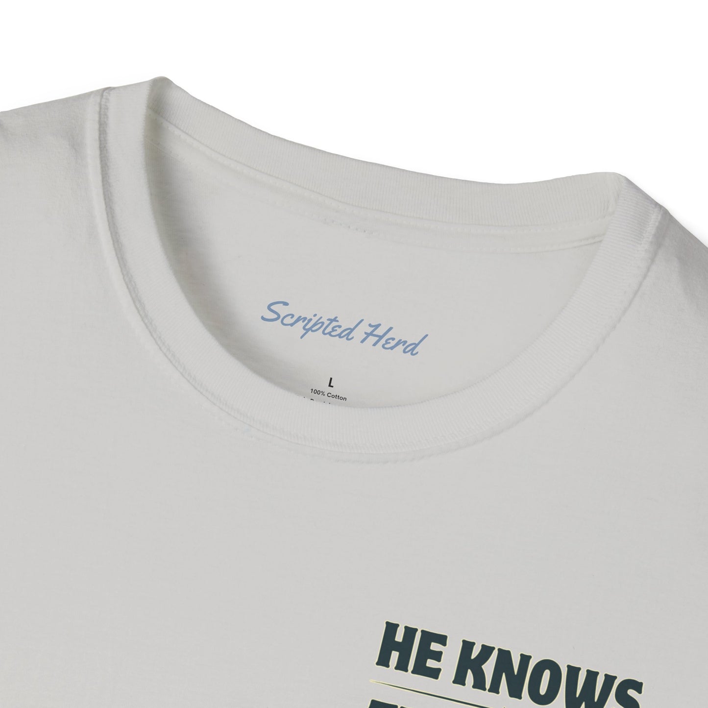He Knows The Plans Unisex Tee