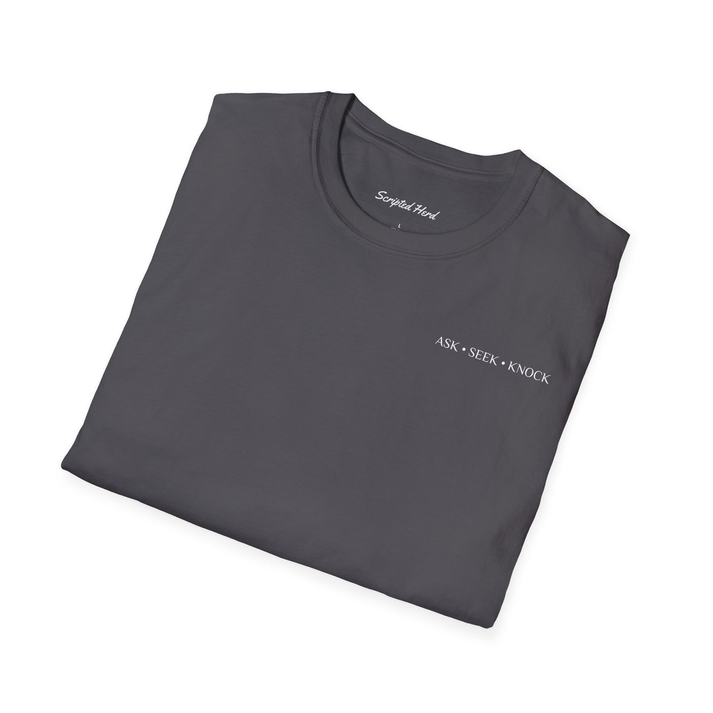 "Ask, Seek, Knock" Unisex Tee
