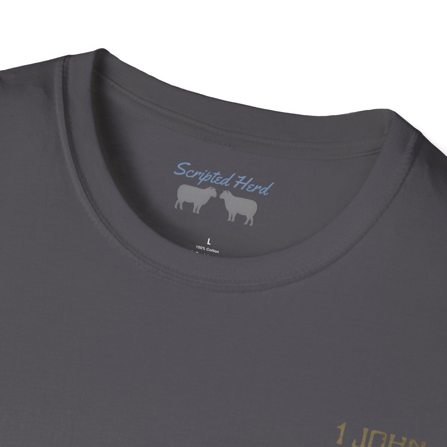 Men's "He love us" Tee | 1 John 4:19