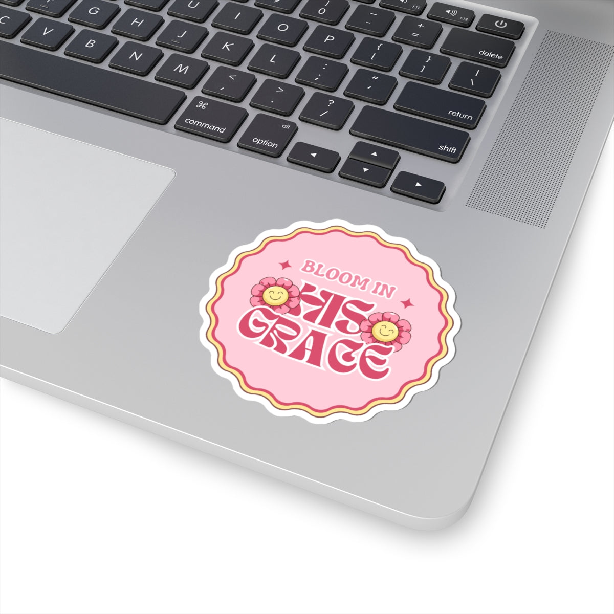 Bloom in His Grace Sticker