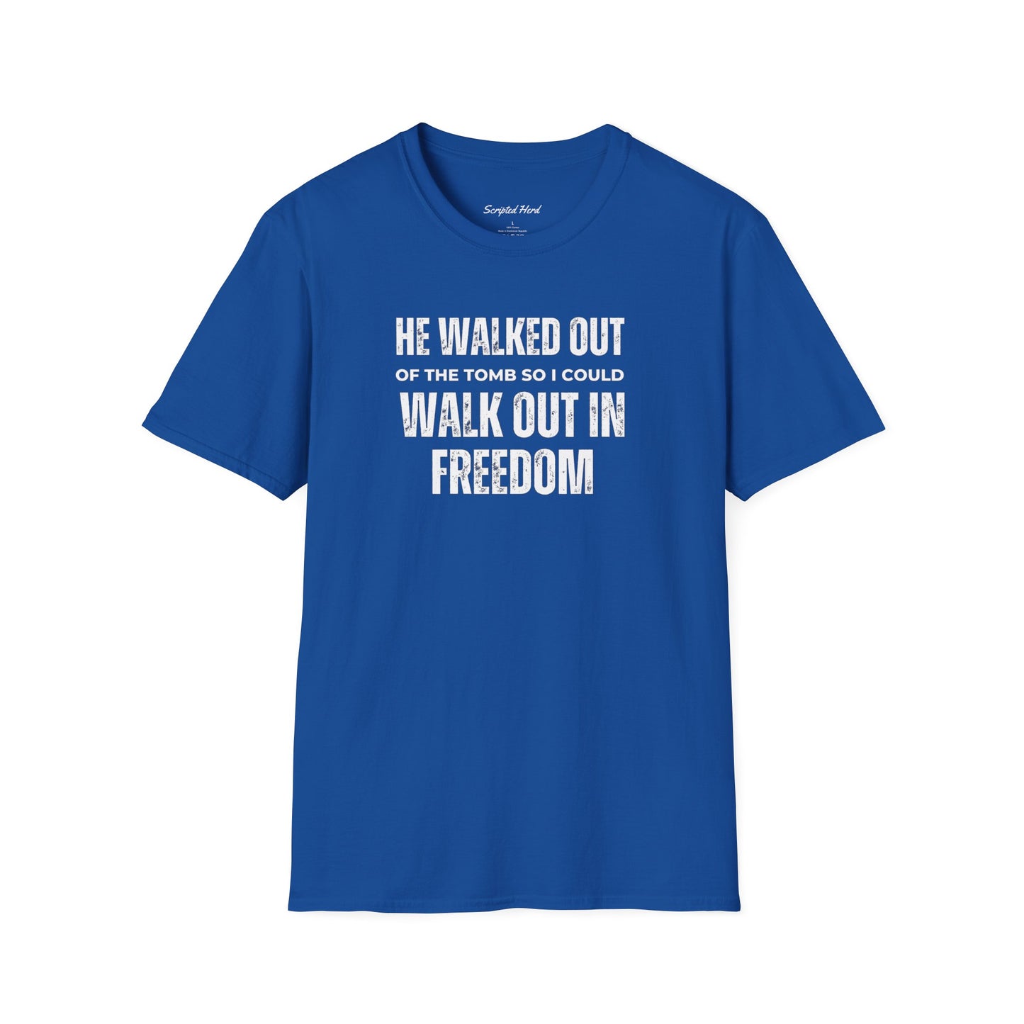 He Walked Out Men's Tee