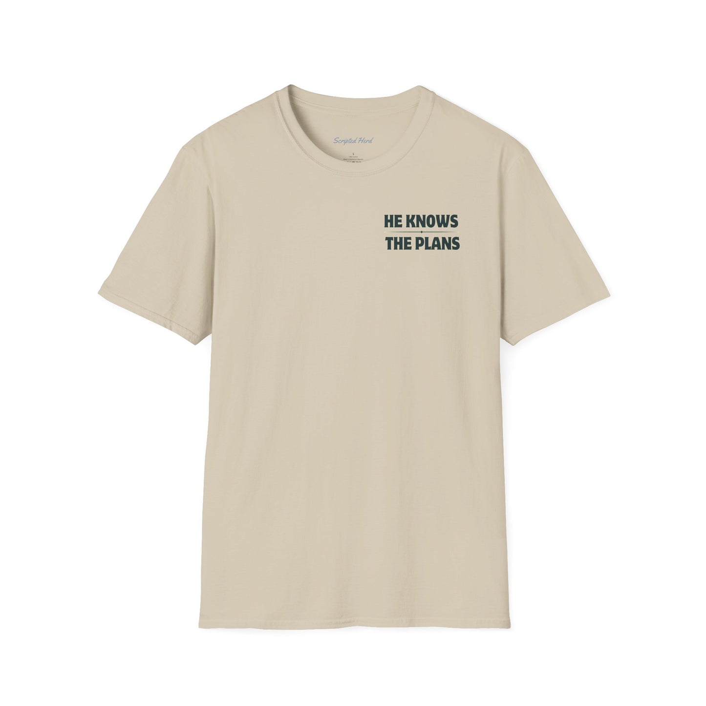 He Knows The Plans Unisex Tee