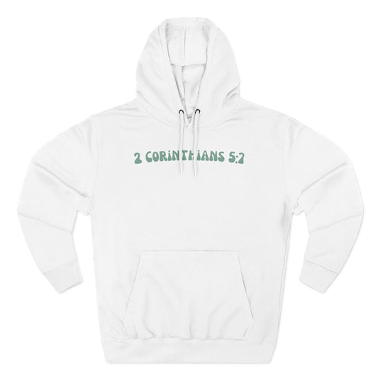 Unisex 2 Corinthians 5:7 Hoodie (Light Colored)