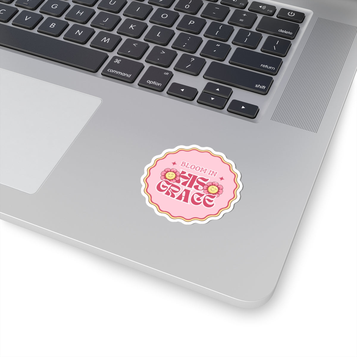 Bloom in His Grace Sticker