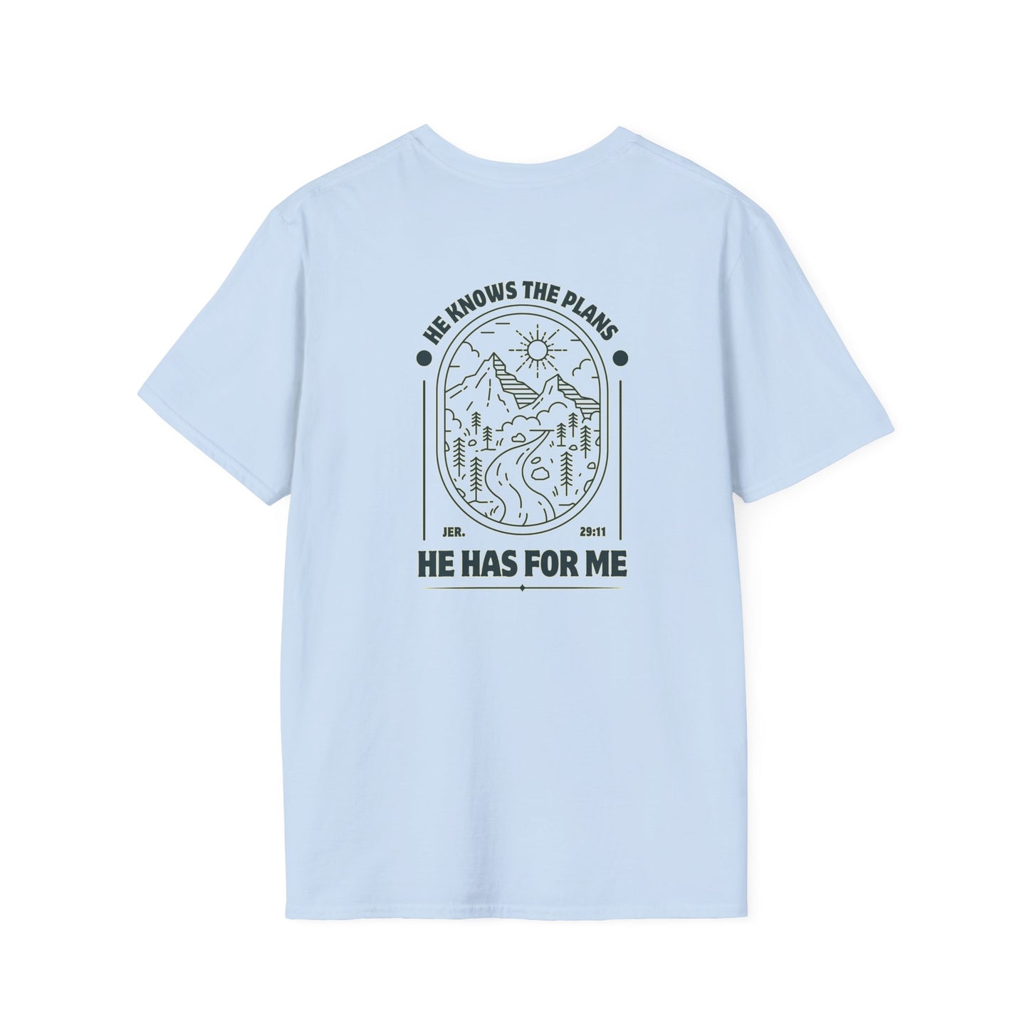 He Knows The Plans Unisex Tee