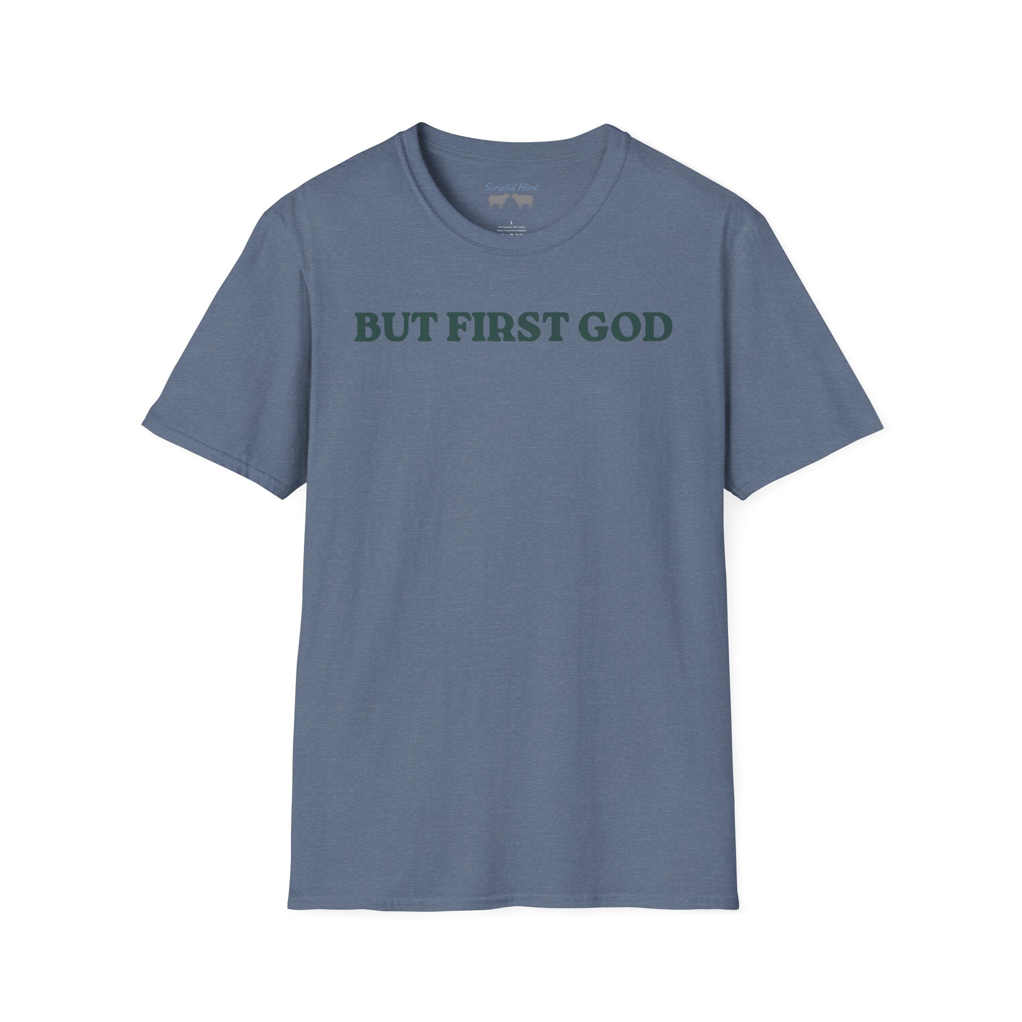 "But First God" | Collisions 3:2 Unisex Tee