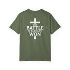The Battle is Already Won (John 16:33) | Unisex Tee