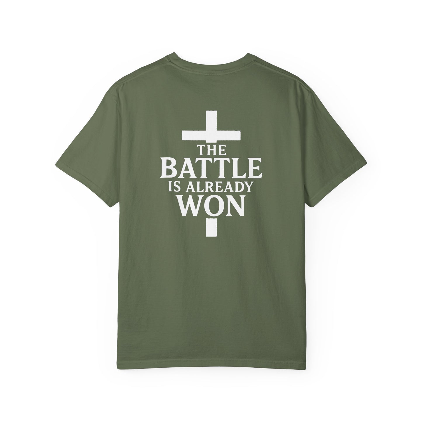 The Battle is Already Won (John 16:33) | Unisex Tee