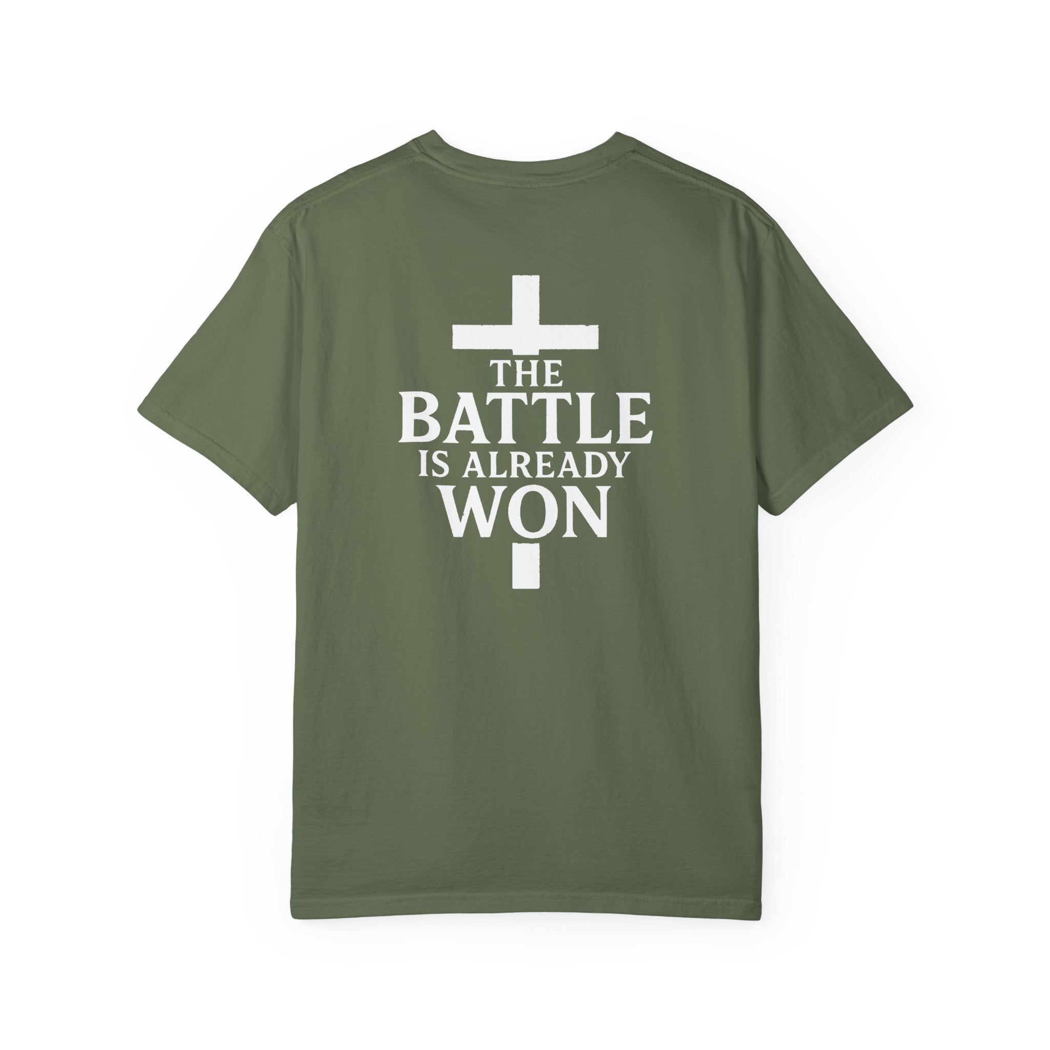 The Battle is Already Won (John 16:33) | Unisex Tee