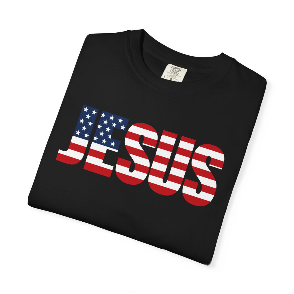Jesus American Flag T-Shirt