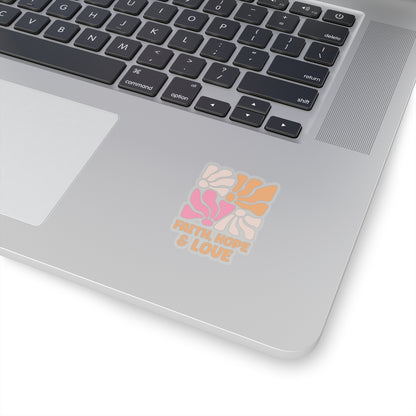 Faith Hope & Love Sticker