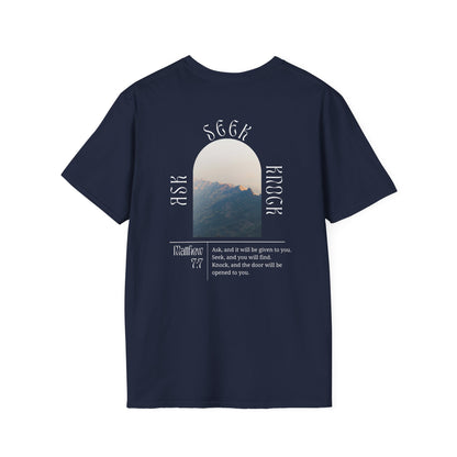 "Ask, Seek, Knock" Unisex Tee