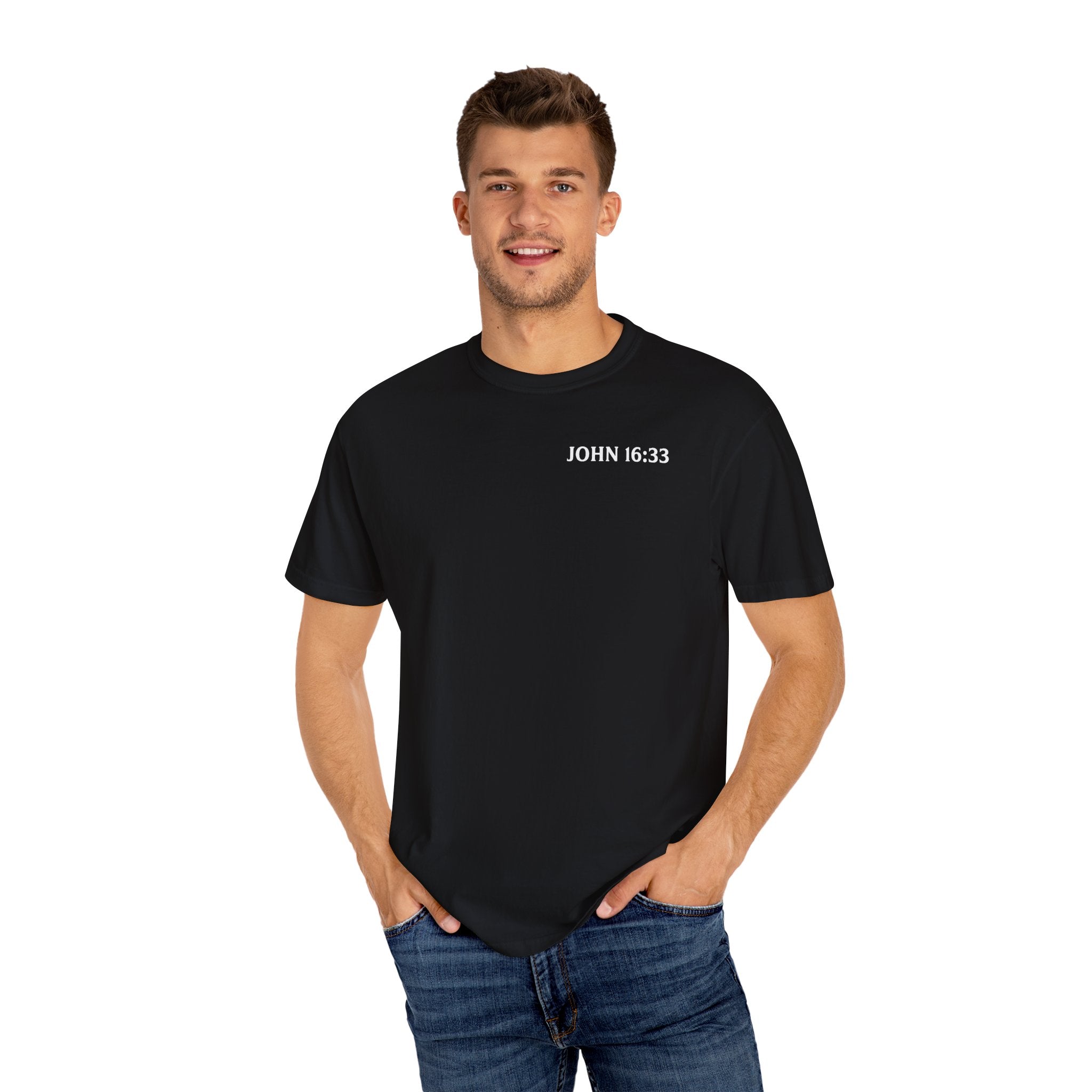 The Battle is Already Won (John 16:33) | Unisex Tee