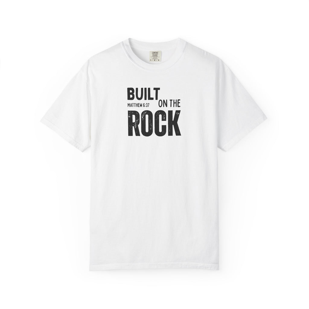 "Built on the Rock" Men's Tee