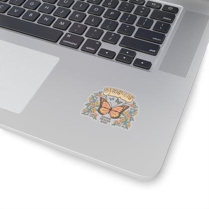 "Savior, Healer, King" Sticker