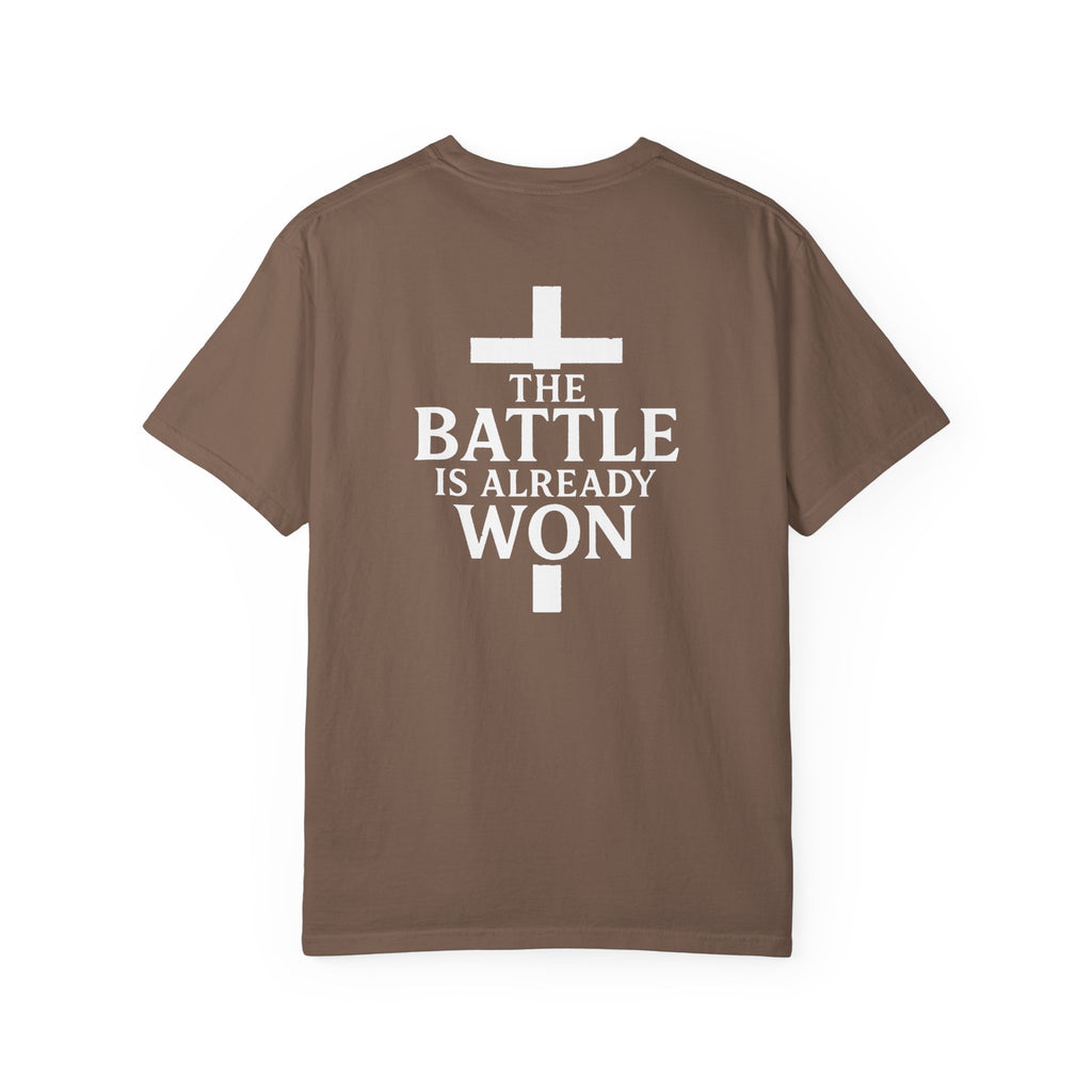 The Battle is Already Won (John 16:33) | Unisex Tee