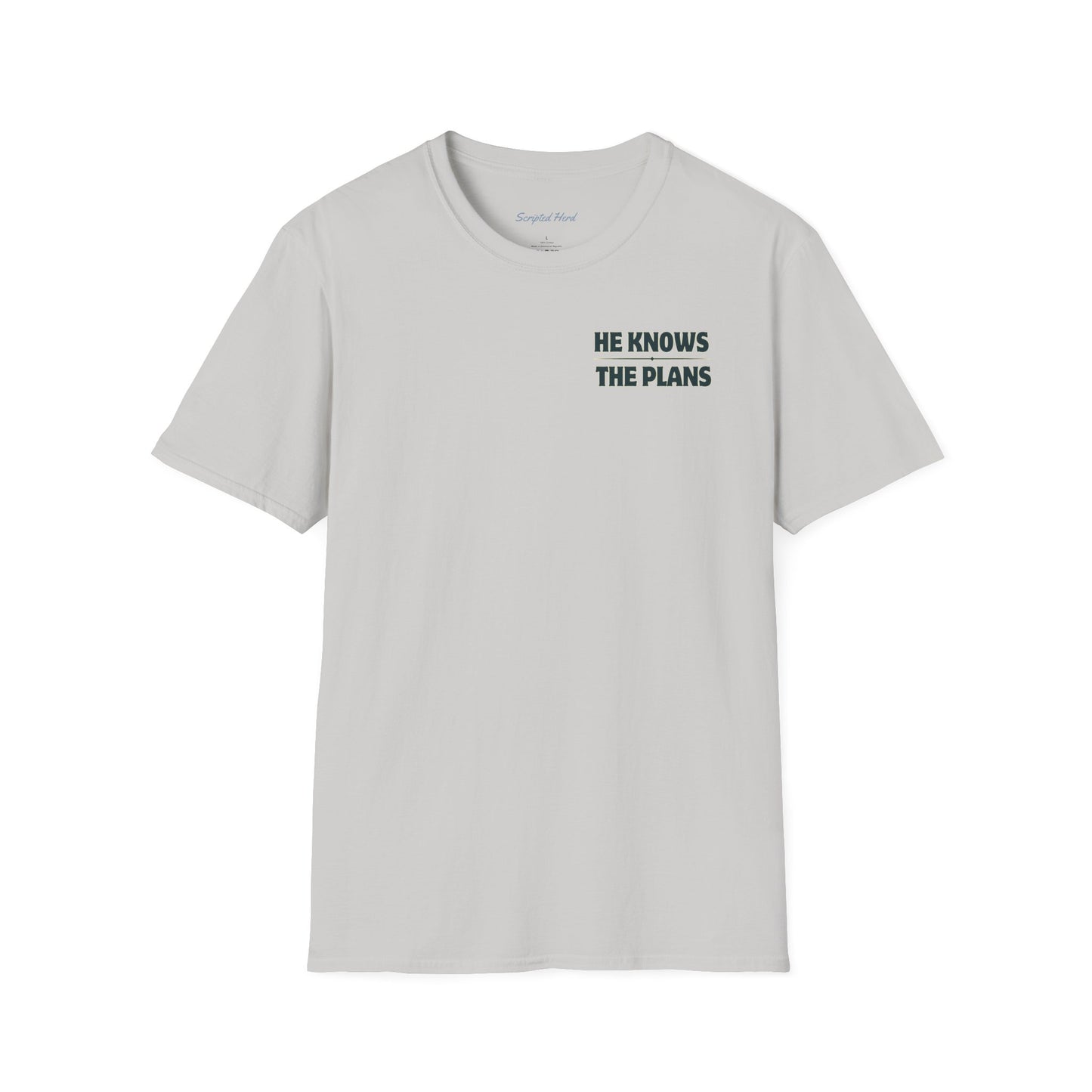 He Knows The Plans Unisex Tee