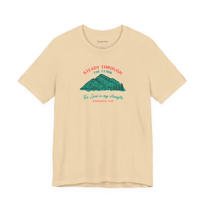 Steady Through the Climb | Women's Tee