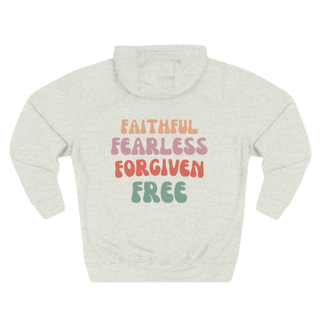 Unisex 2 Corinthians 5:7 Hoodie (Light Colored)