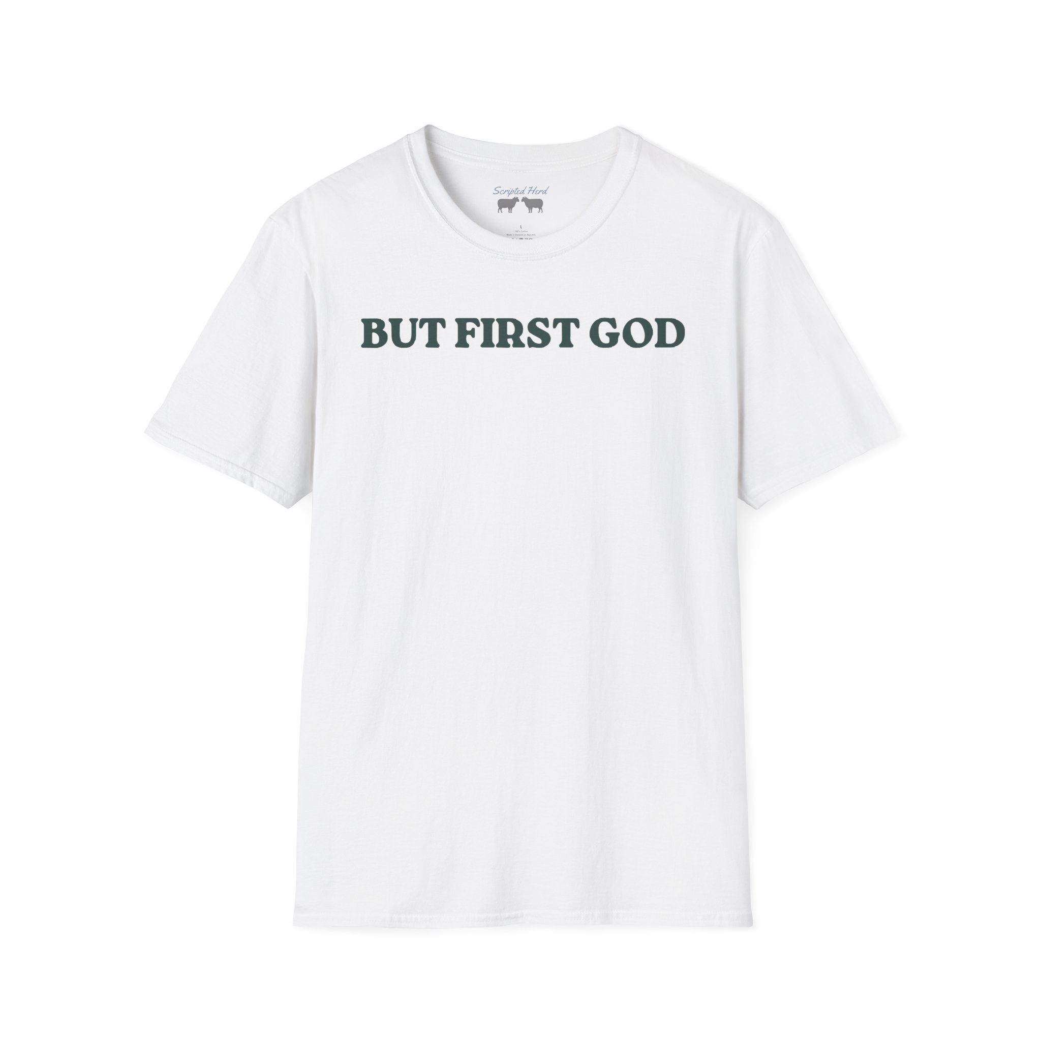 "But First God" | Collisions 3:2 Unisex Tee
