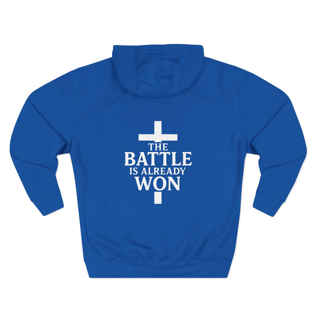 The Battle is Already Won (John 16:33) | Hoodie