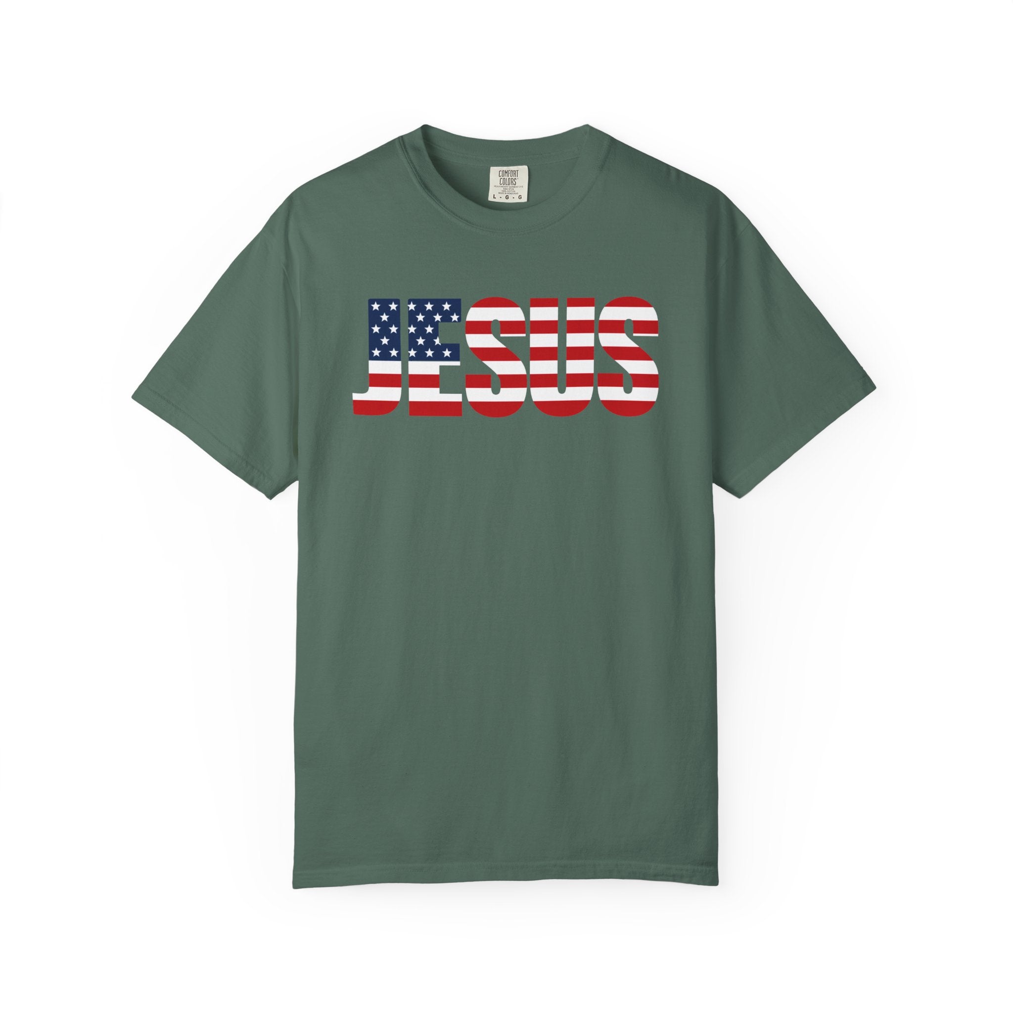 Jesus American Flag T-Shirt