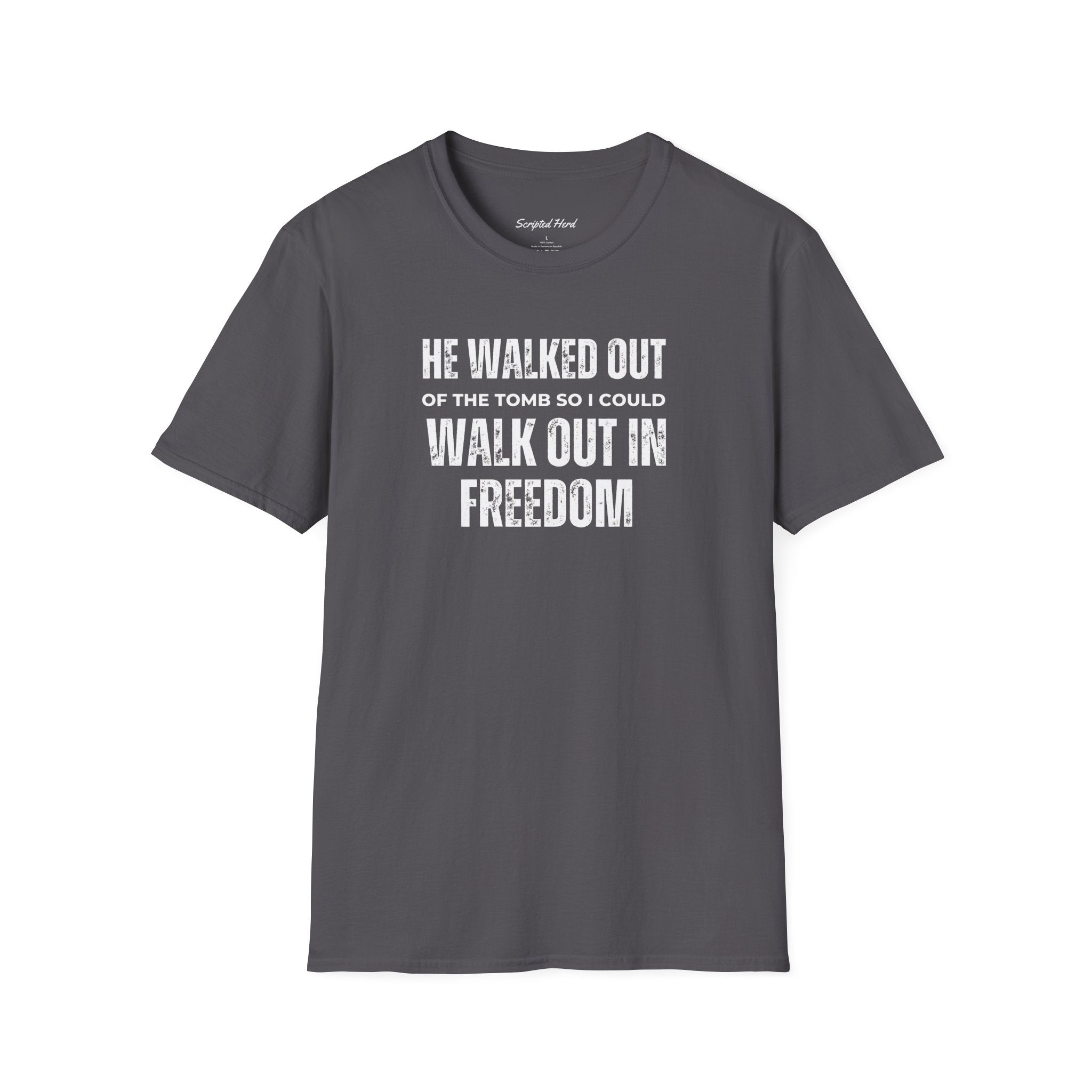 He Walked Out Men's Tee