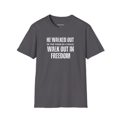 He Walked Out Men's Tee