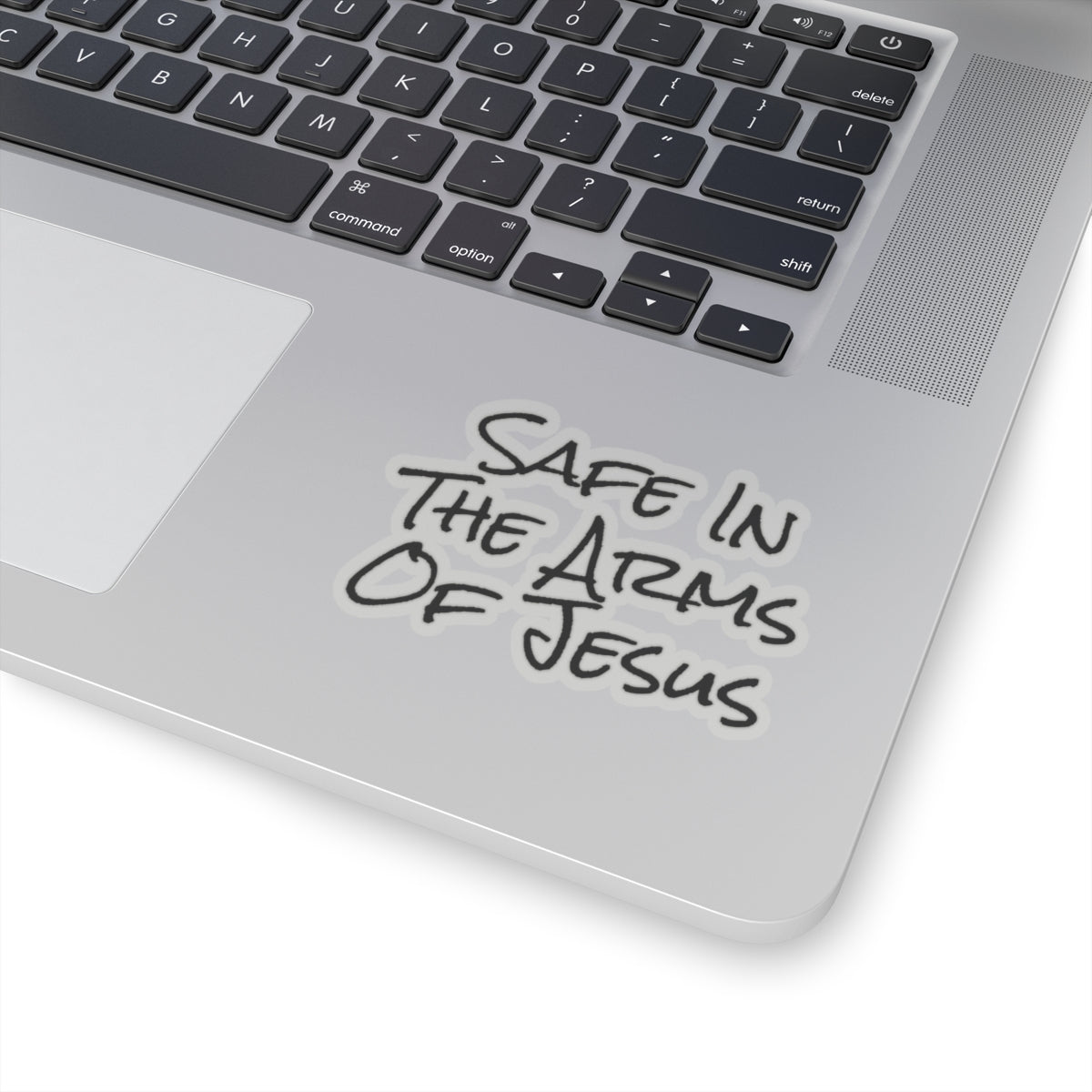 "Safe in the Arms of Jesus" Sticker
