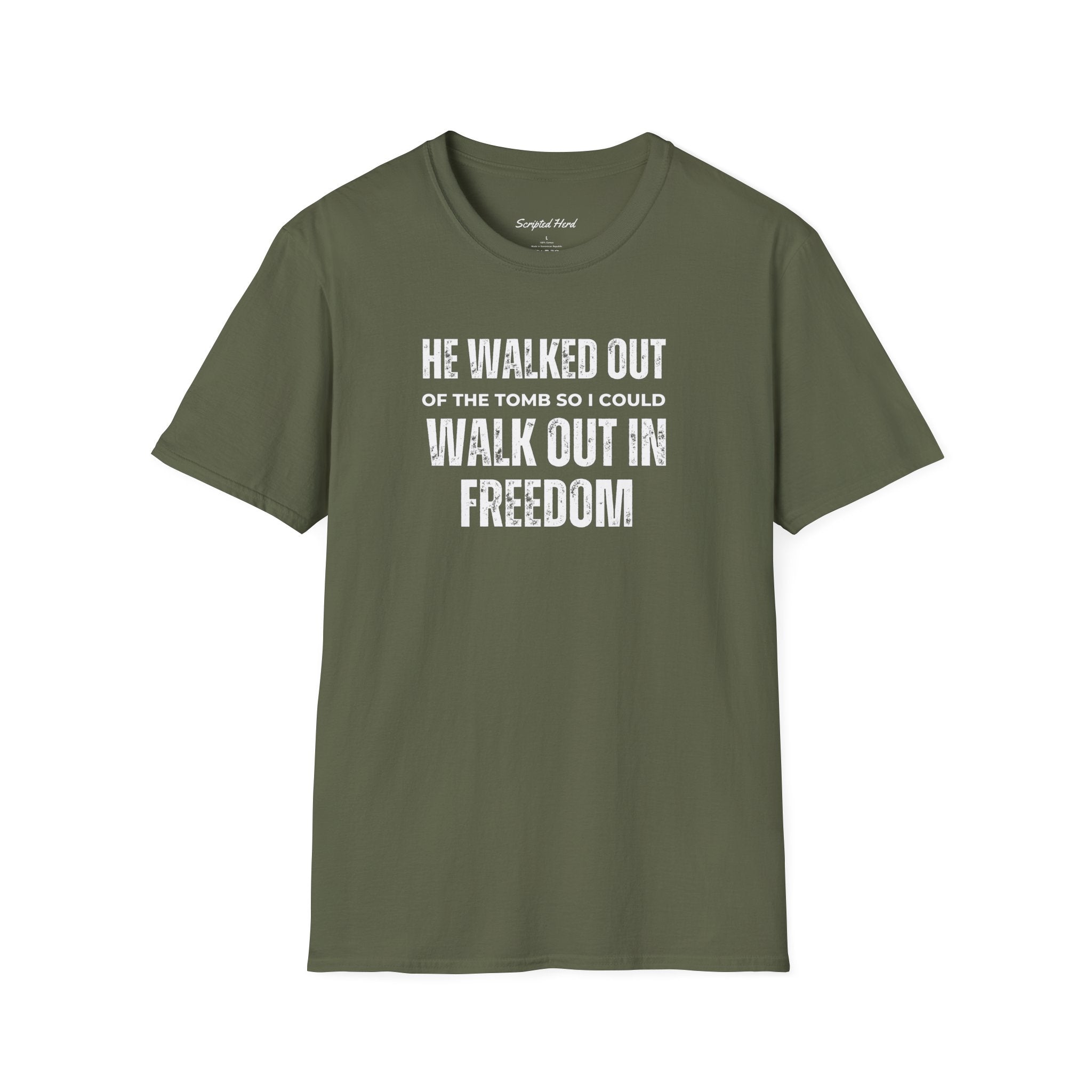 He Walked Out Men's Tee
