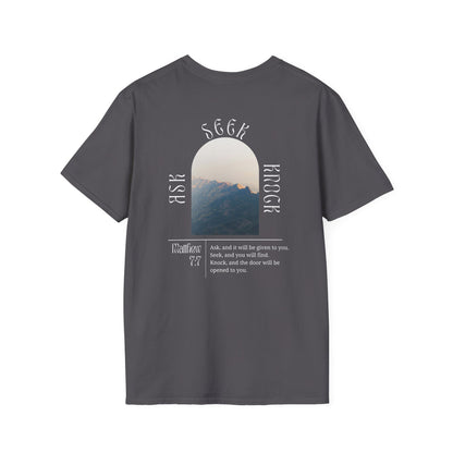 "Ask, Seek, Knock" Unisex Tee