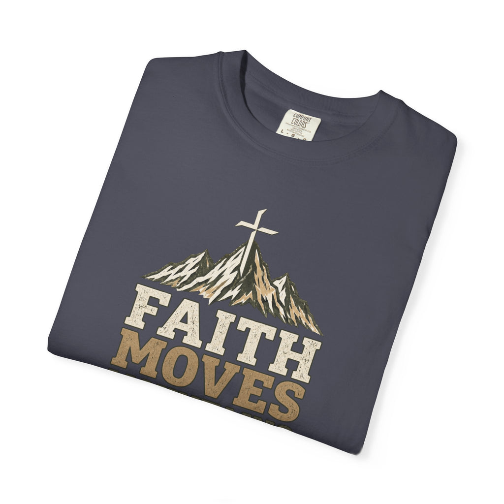 Faith Moves Mountains (Matt. 17:20) | Men's T-Shirt