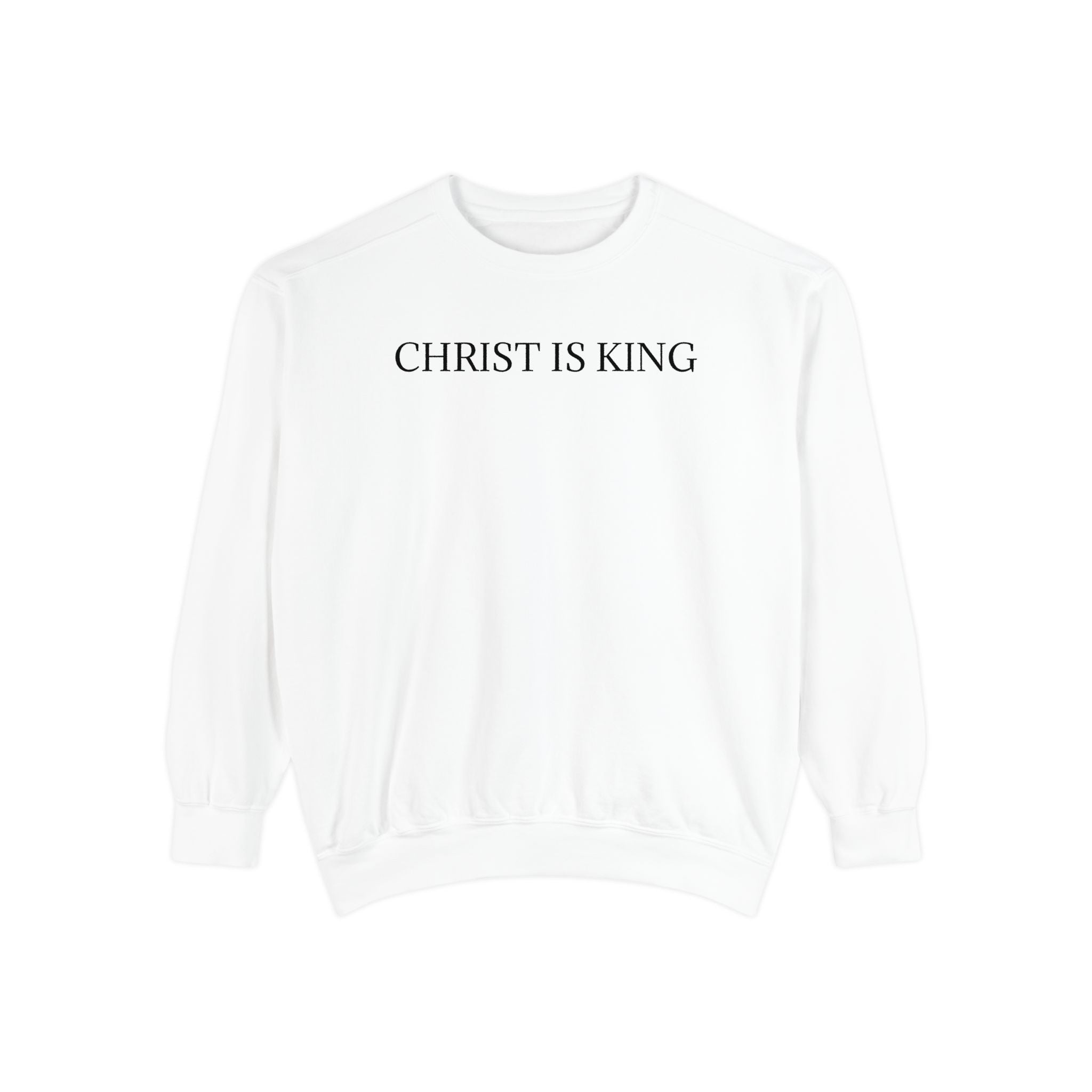 Christ Is King Unisex Crewneck