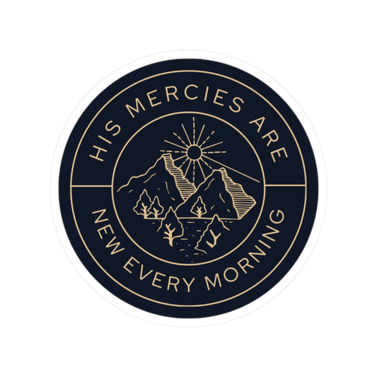 New Mercies Every Morning Sticker