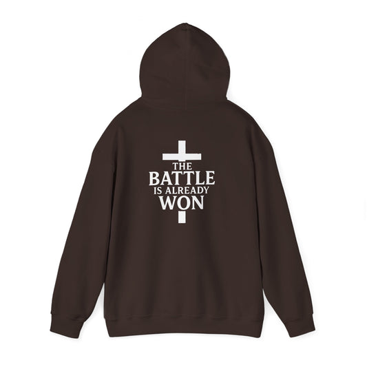 The Battle is Already Won (John 16:33) | Hoodie