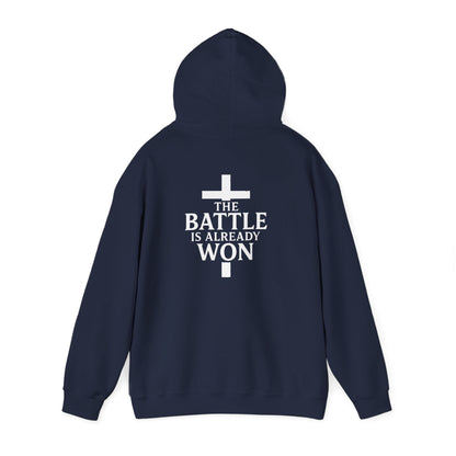 The Battle is Already Won (John 16:33) | Hoodie