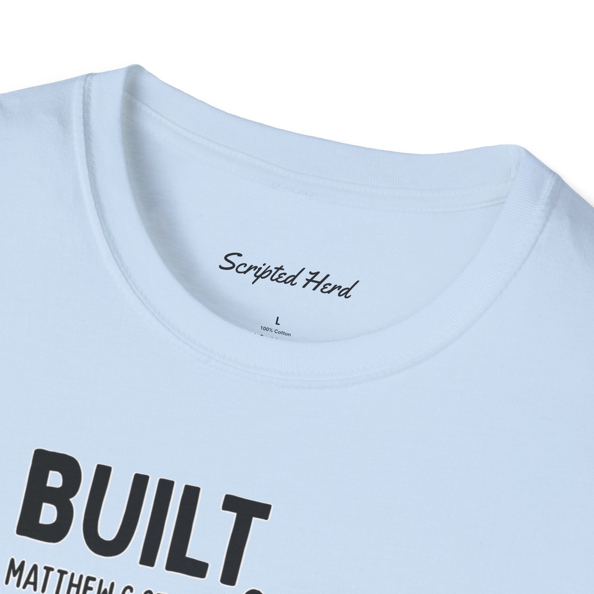 "Built on the Rock" Men's Tee